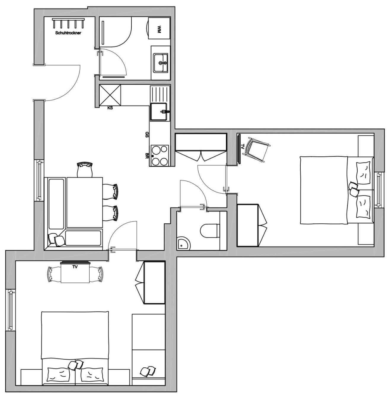 Zur Stockerin - Ferienwohnung Schladming Buitenkant foto